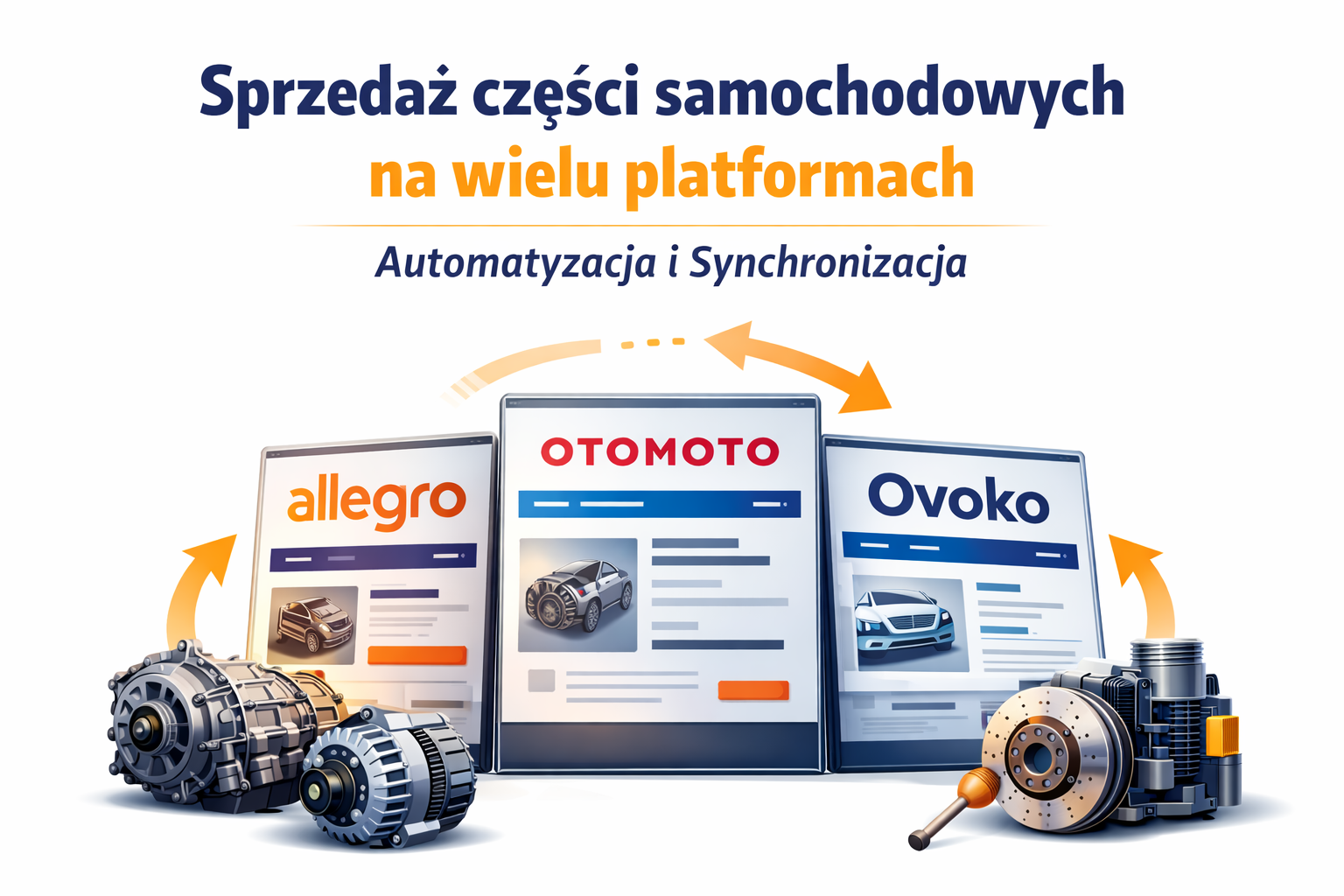 Jak przestać tracić godziny na wystawianie części na Allegro, Otomoto i Ovoko